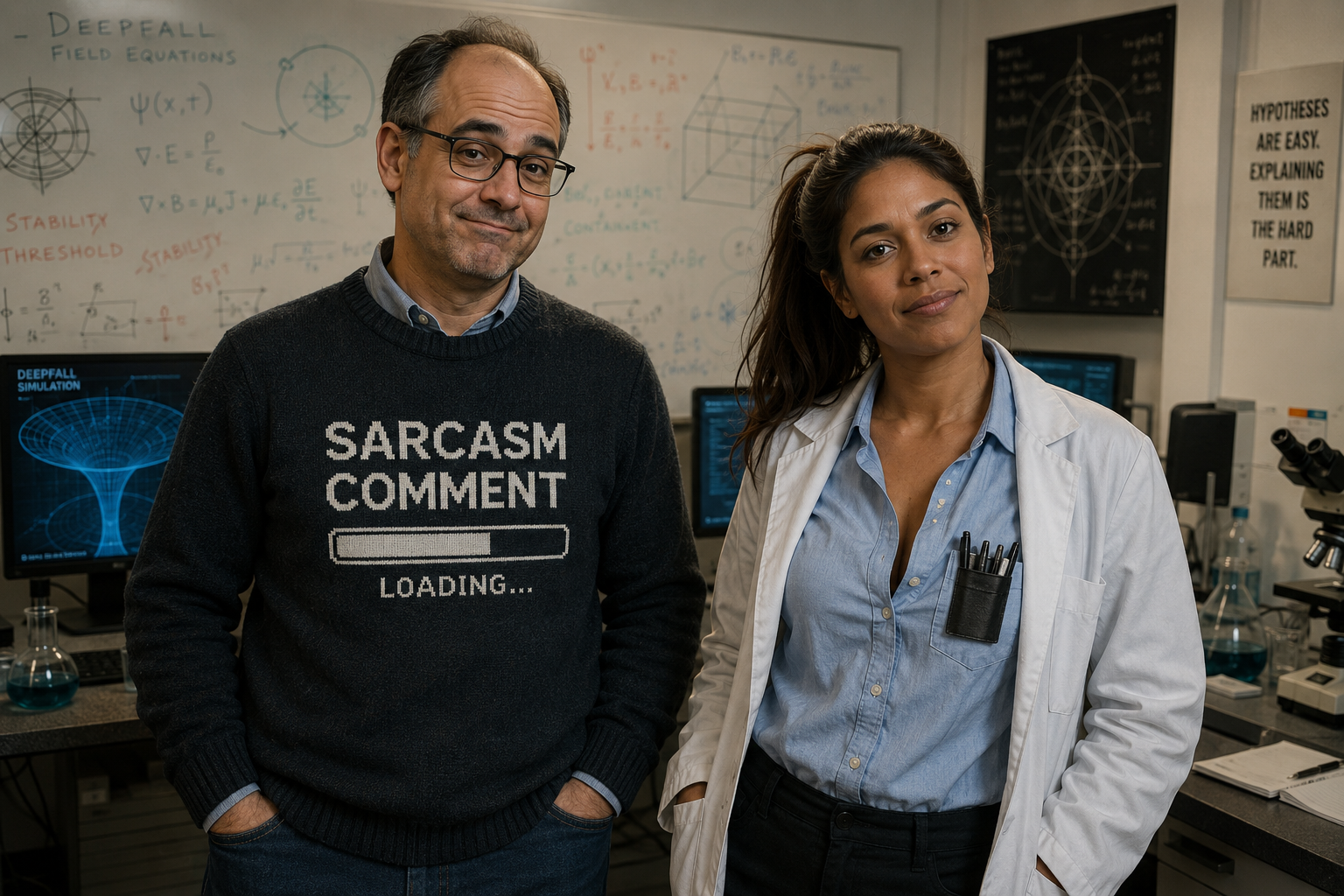 Dr. Paul Petrov and Dr. Lena Jacob