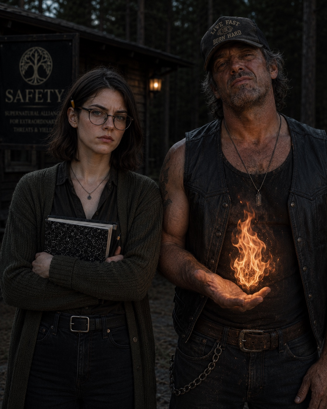 Mara Cunningham and Frank Shore